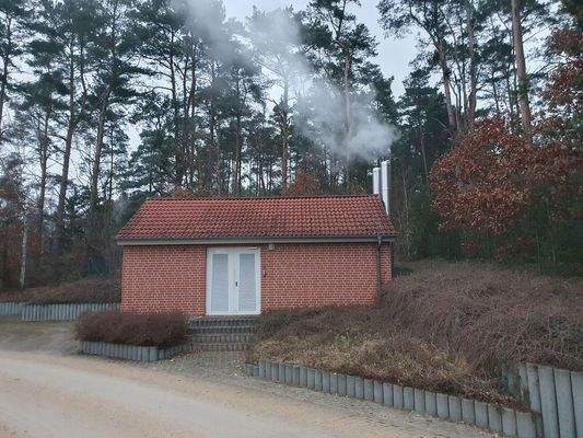 Heizwerk im Hafendorf