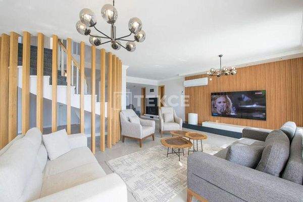 Luxury Seafront Villa with Private Pier in Kaş Kalkan