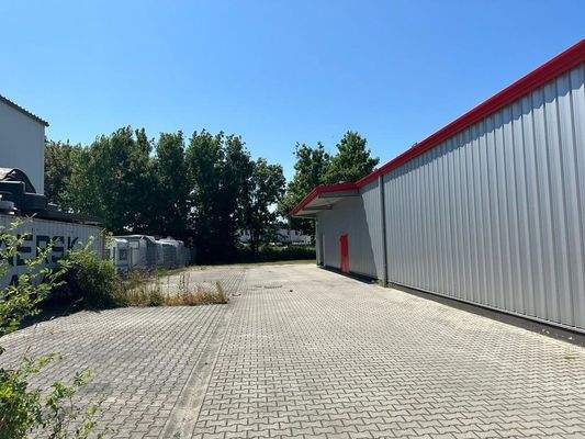 Befahrung Südseite Anlieferung