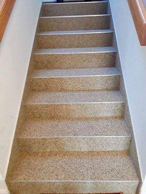 exklusiver neuer Marmorkiesel-Steinteppich