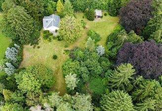 Luftbildaufnahme Grundstück