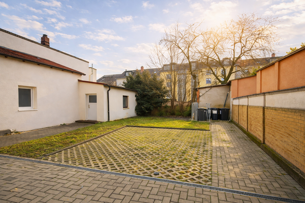 Anbau Hinterhaus und Hof