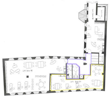 2. Obergeschoss Loft B7