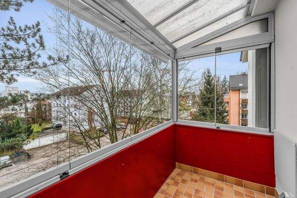 Südbalkon / Wintergarten