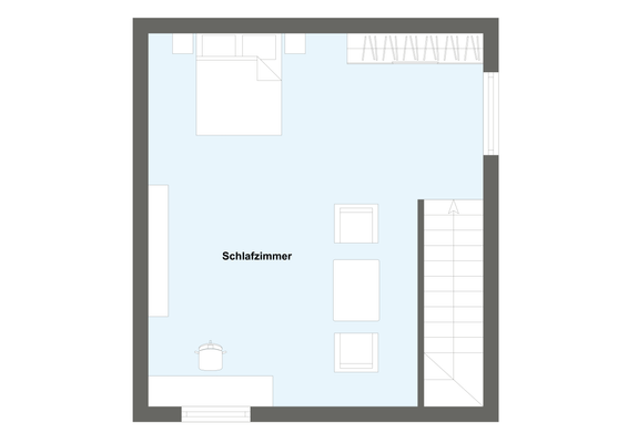 Grundriss OG kleines Haus