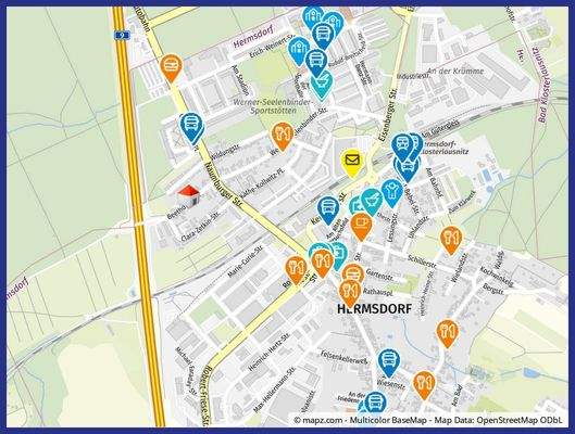 Geolyzer Kartenausschnitt