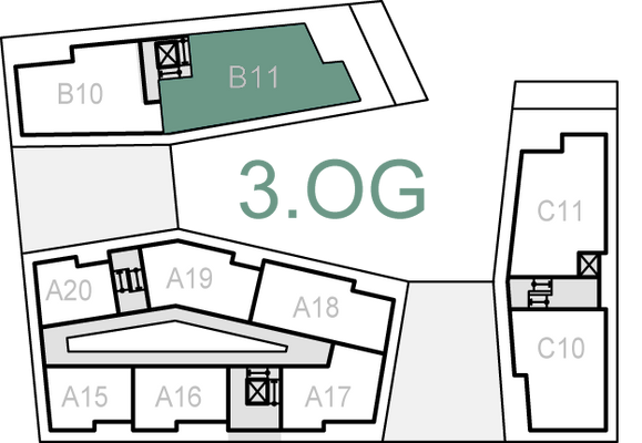 Haus B - B11 - Übersichtsplan