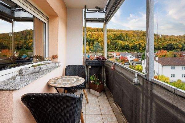 Balkon mit Aussicht