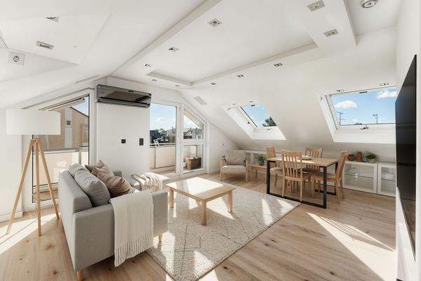 Wohnzimmer - (KI generiert)