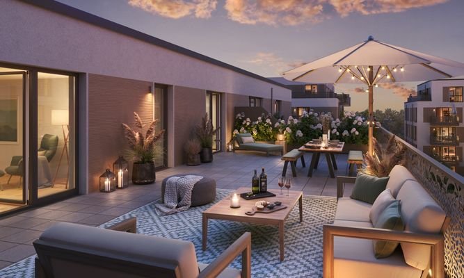 Dachterrasse