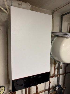 moderne Gasbrennwerttherme