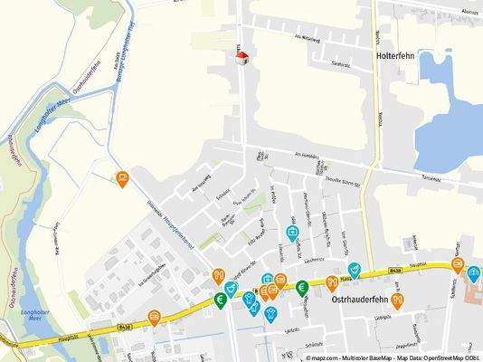 Geolyzer Kartenausschnitt