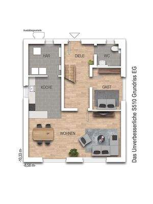 Grundriss Erdgeschoss