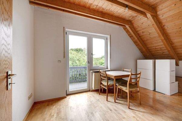 Zimmer flexibel nutzbar – Küche oder Schlafbereich im OG