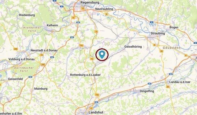 Ortschaften in der Umgebung