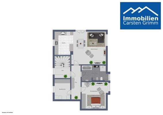 Einliegerwohnung Dachgeschoss