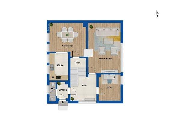 Grundriss Erdgeschoss