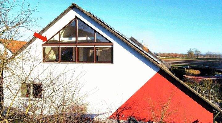 Panoramafenster Ansicht West