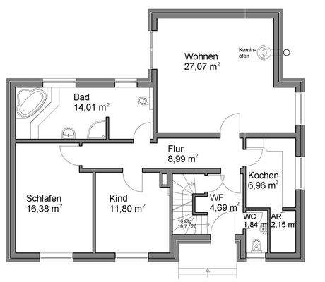 Grundriss Erdgeschoss