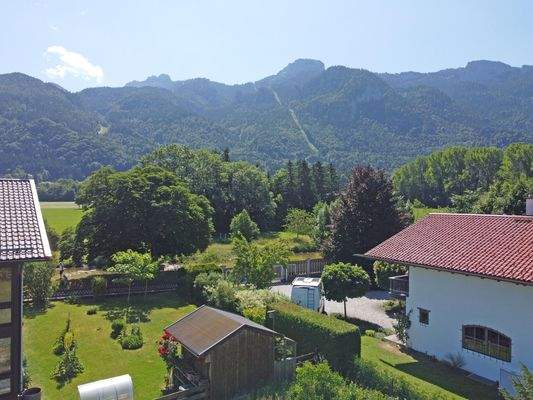 Sicht von DG auf die Chiemgauer Alpen