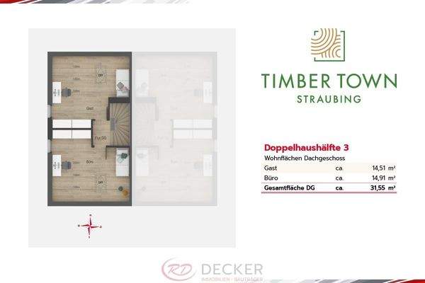 Grundriss DG - DHH 3