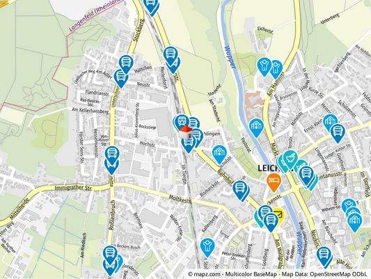 Geolyzer Kartenausschnitt