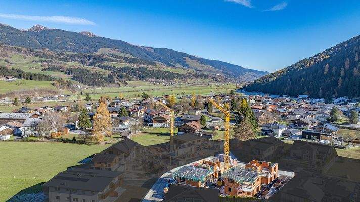 KITZIMMO-Doppelhaus Mitten im Pinzgauer Bergparadies  kaufen - Immobilien Hollersbach.