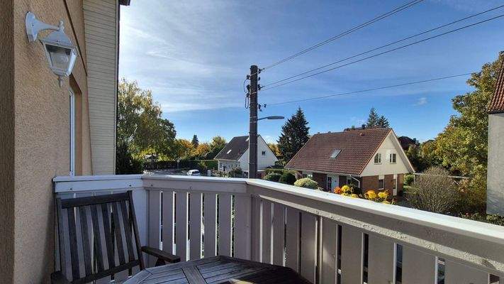 Balkon im Obergeschoss