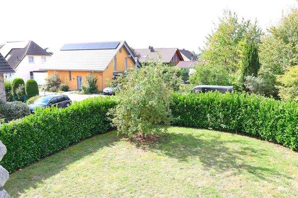 Garten Ausblick vom Kinderzimmer