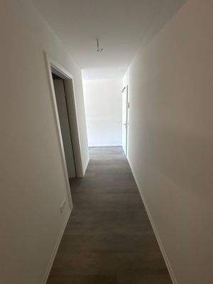 Flur im Neubau