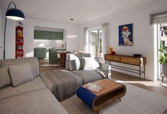 Visualisierung Wohnzimmer