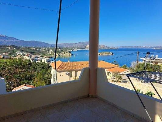 Kreta - Plaka: Wohnung mit Berg- und Meerblick zu verkaufen