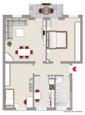 Grundriss 1. Obergeschoss