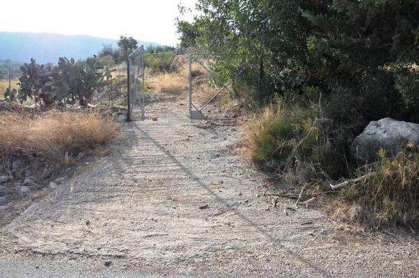 Blick auf die Landschaft auf Kreta zum Verkauf