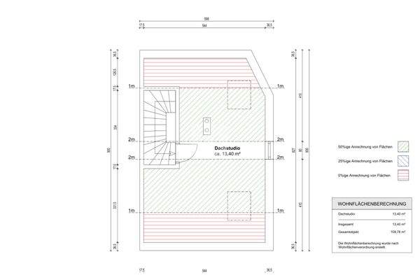 Grundriss Dachgeschoss