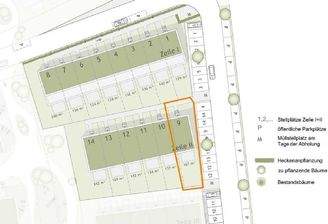 Lageplan Zeile 2 Haus 9