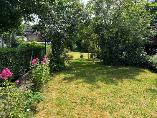 Garten Richtung Süd
