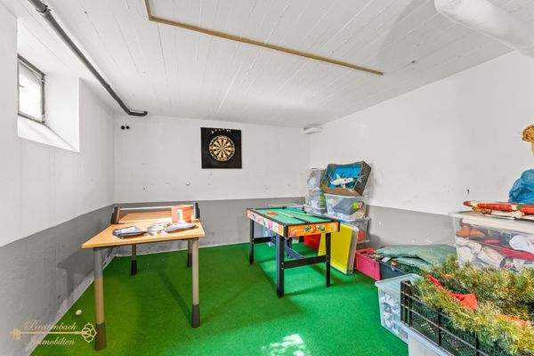 Hobbyraum Untergeschoss 