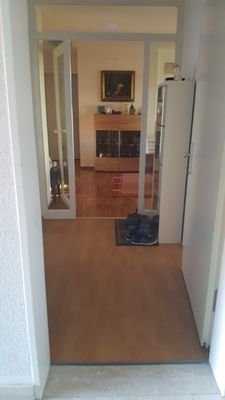 Korridor mit Blick Wohnzimmer