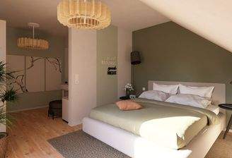 Modernes Schlafzimmer Oase