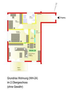 WH-A-24 - ca. 88 m² (o. Gew.)