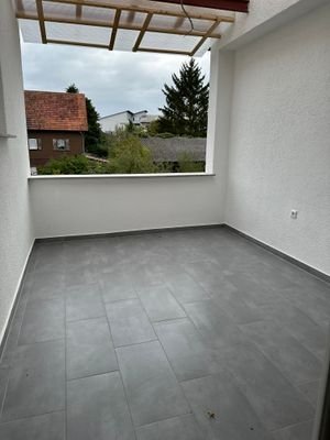 Überdachte Terrasse