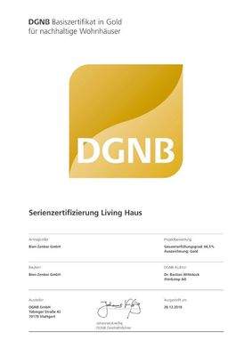 wir sind zertifiziert nachhaltig