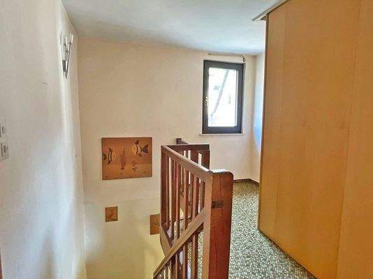 Treppenhaus im Obergeschoss