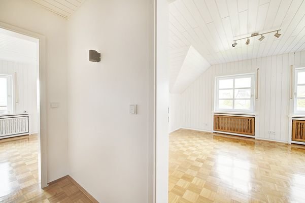 Teilansicht Dachgeschoß
