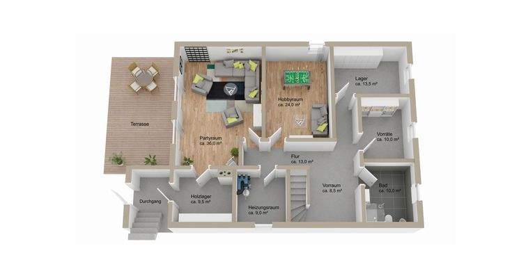 Grundriss Kellergeschoss