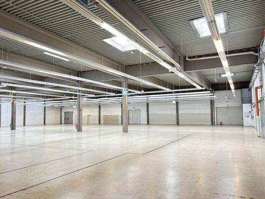 Innenansicht Halle VK1 (Hallenbereich 1)