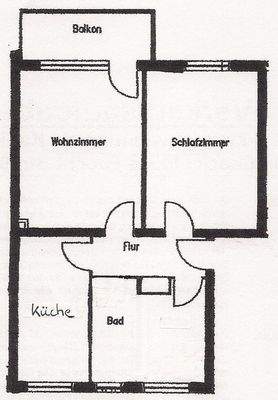 Grundriss Wohnung
