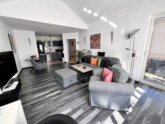 Blick in den Wohnbereich