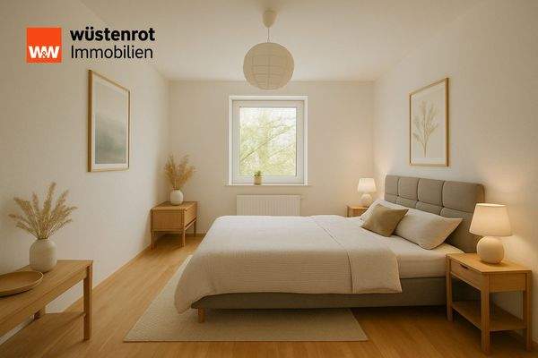 W3 Schlafzimmer (Homestaging Einrichtung)